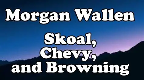 Morgan Wallen Skoal, Chevy, And Browning Mp3 Download Morgan Wallen Skoal, Chevy, And Browning Mp3 Download